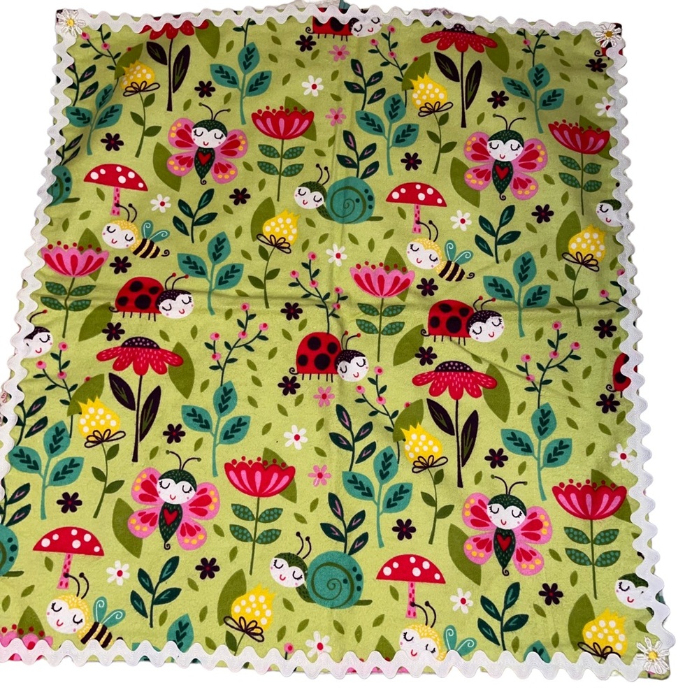 Handmade Infant Security Blanket Lovely Baby Soothing Blanket Crib Blanket